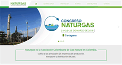 Desktop Screenshot of naturgas.com.co